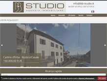 Tablet Screenshot of bb-studio.it