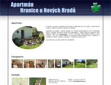 Tablet Screenshot of apartman.bb-studio.cz
